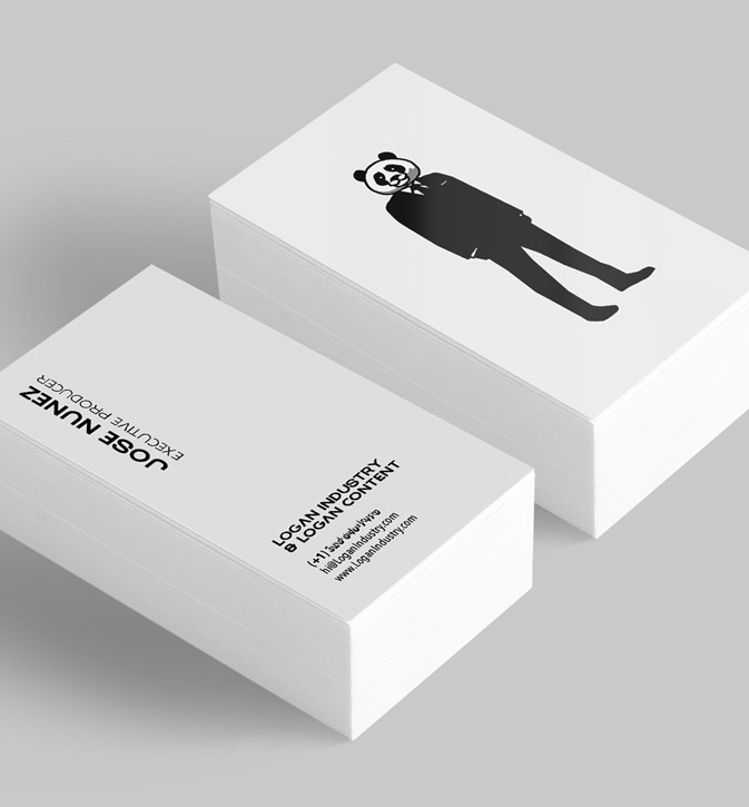 Logan Industry branding and digital art by Javier Casas Moscko
