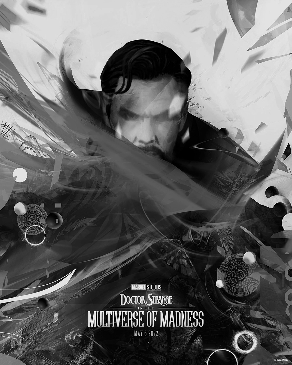 Dr. Strange official artwork, digital illustration by Javier Casas Moscko