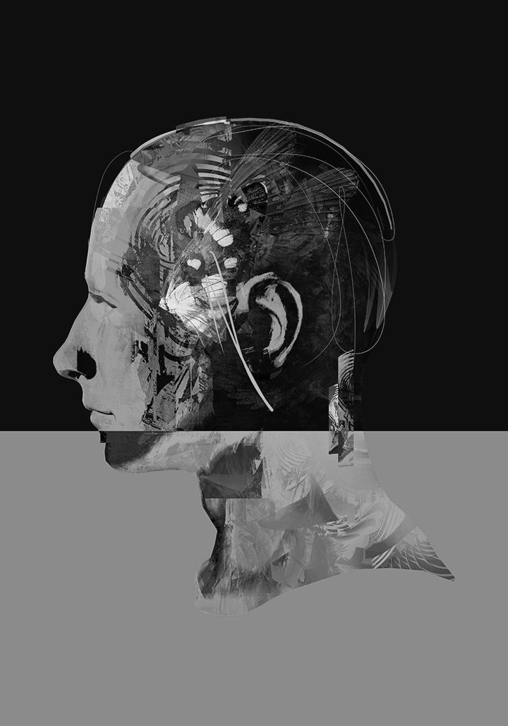 RGB Humans, digital art and illustration by Javier Casas Moscko
