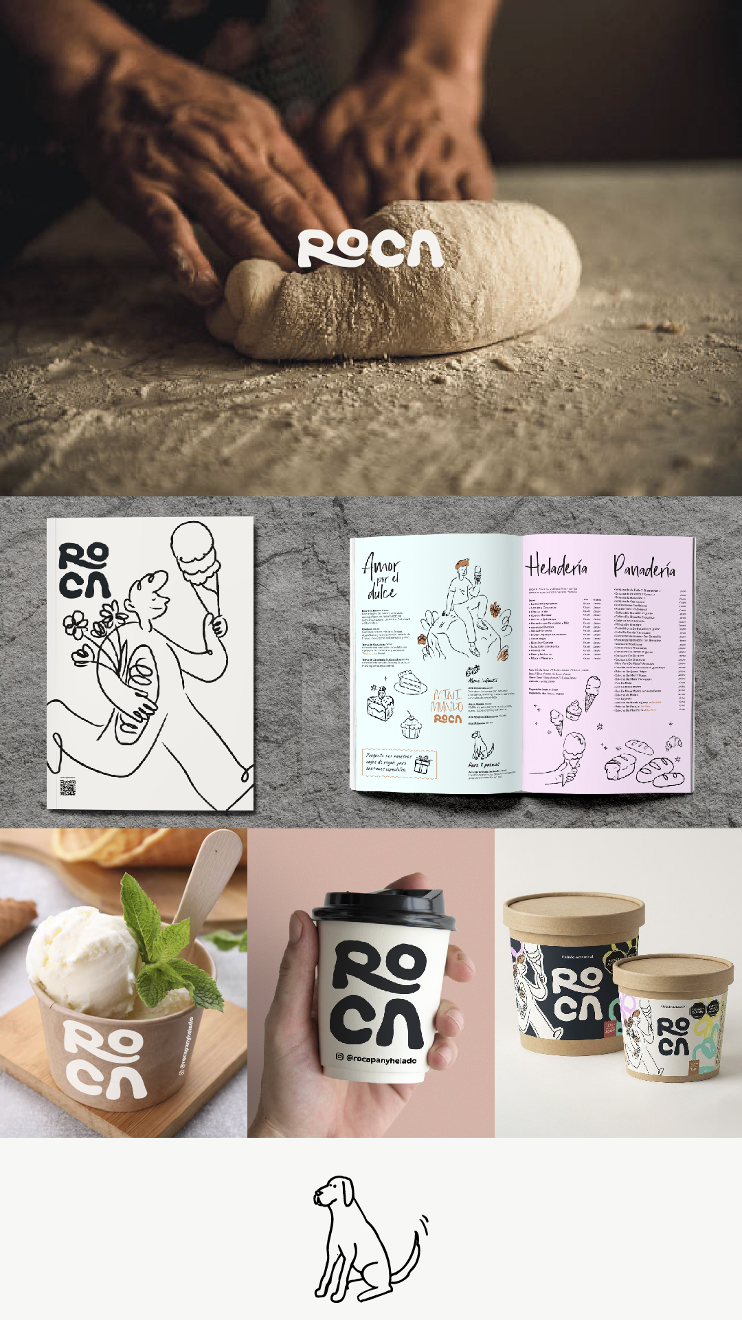 javier-casas-moscko-Branding-graphic-design-logo-roca-pan-y-heladoroca-05 artwork by Javier Casas Moscko