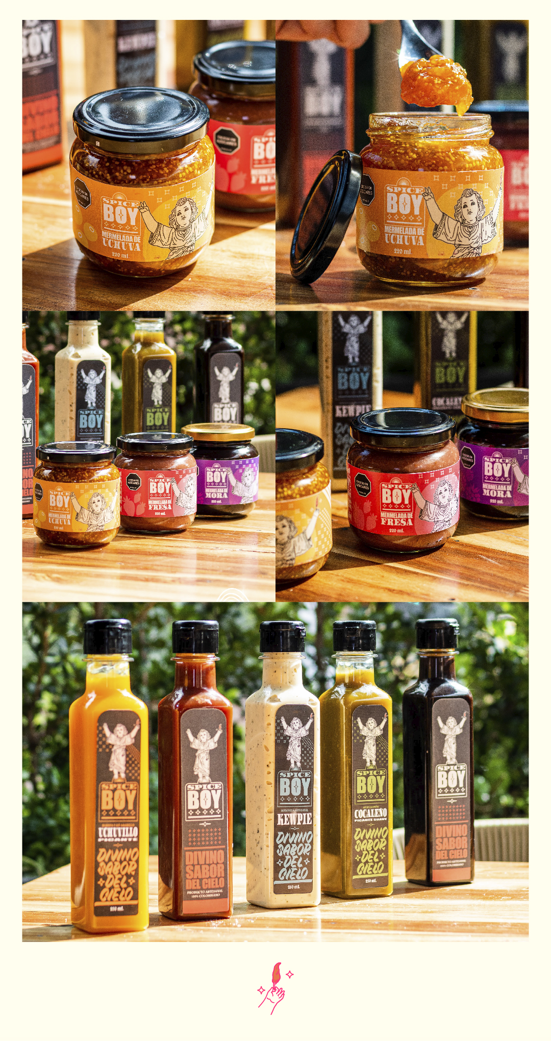 javier-casas-moscko-Branding-graphic-design-logo-SpiceBoy-foto-product artwork by Javier Casas Moscko