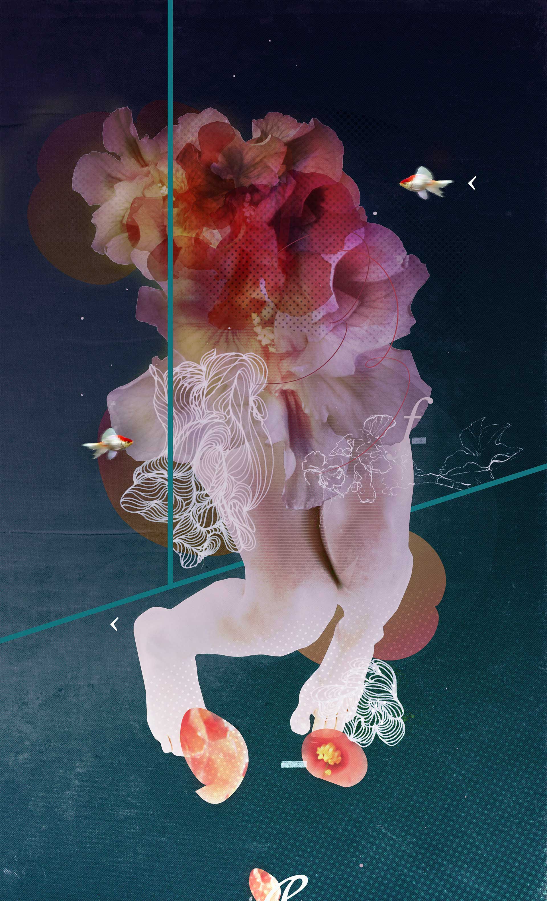 javier-casas-moscko-digitalart-illustration-feminine-atmosphere artwork by Javier Casas Moscko
