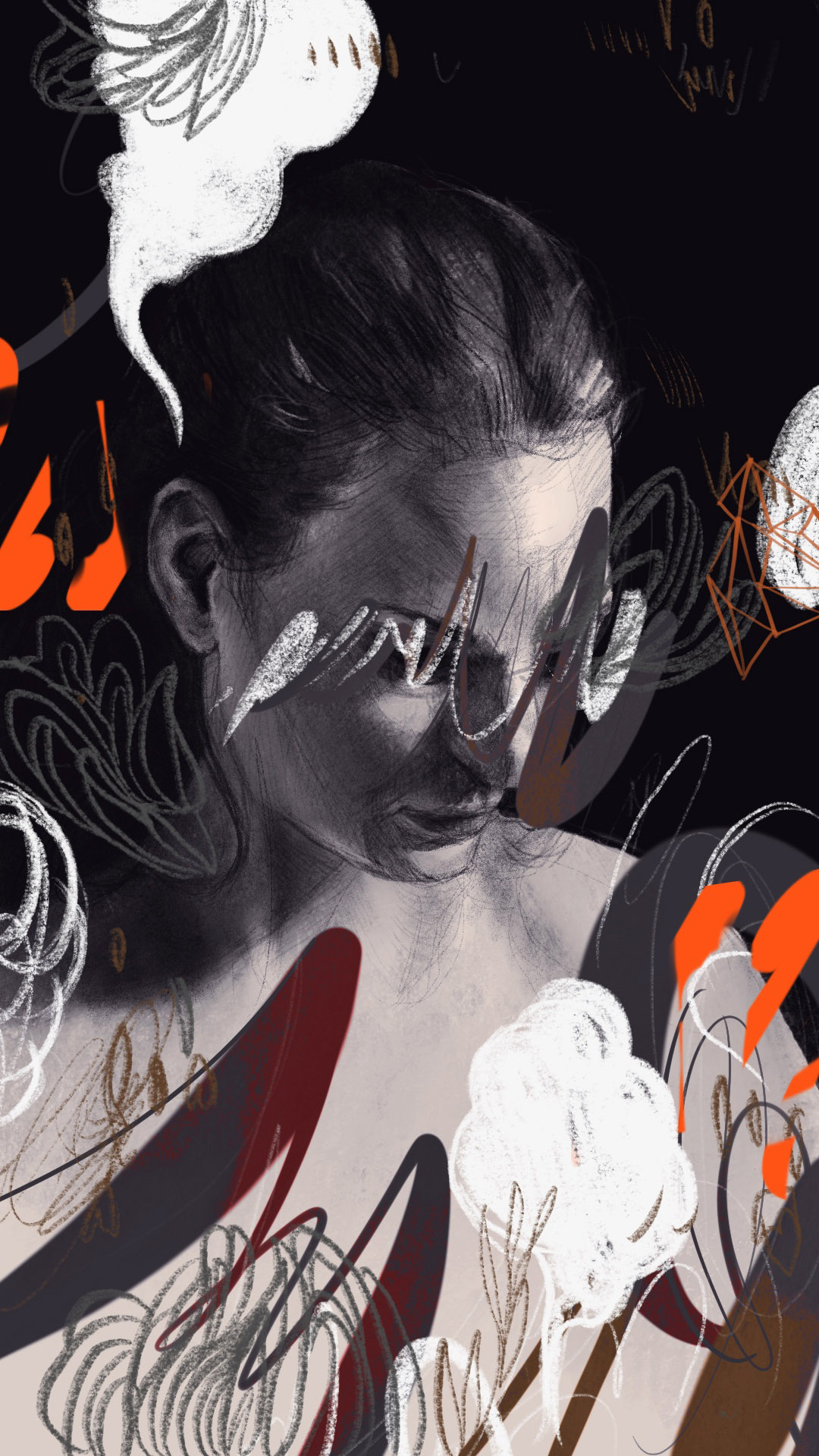 javier-casas-moscko-digitalart-illustration-feminine-attraction artwork by Javier Casas Moscko