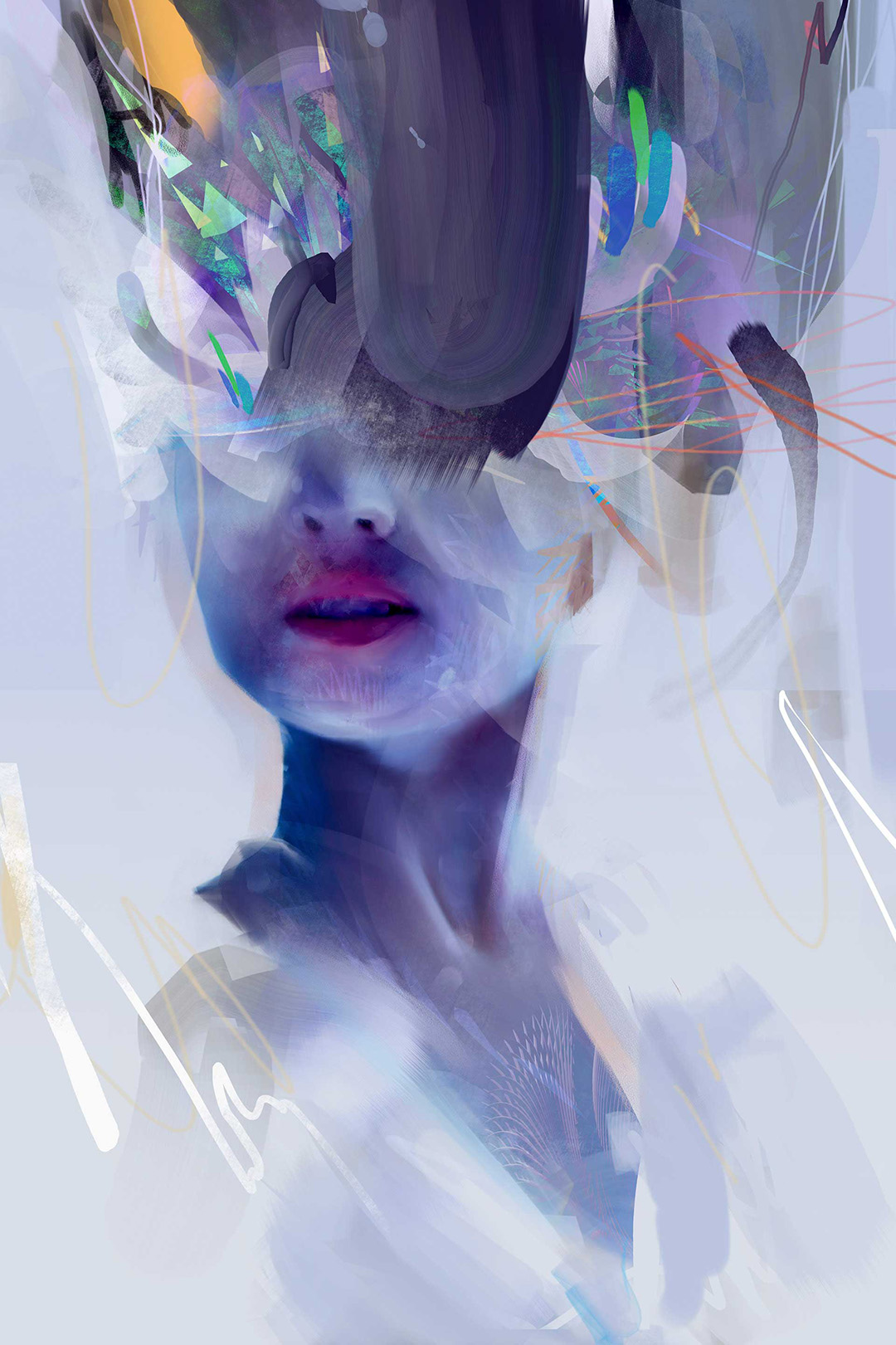 javier-casas-moscko-digitalart-illustration-feminine-attraction artwork by Javier Casas Moscko
